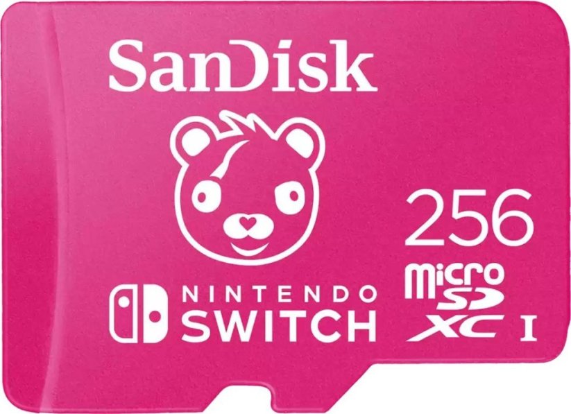 SanDisk Nintendo Switch Fortnite MicroSDXC 256 GB Class 10 UHS-I/U3  (002154730000)