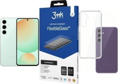 Samsung Galaxy S24 FE 5G 8/256GB Zielony  (SM-S721BLGGEUE) + FlexibleGlass + Etui Clear Case