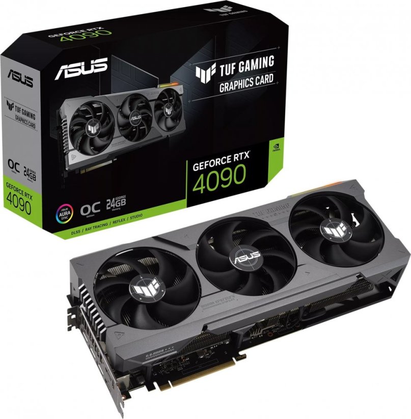 Asus TUF Gaming GeForce RTX 4090 OC Edition 24GB GDDR6X (TUF-RTX4090-O24G-GAMING)