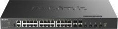 D-Link D-Link DXS 3410-32XY - Switch - L3 - managed - 24 x 10 Gigabit Ethernet + 4 x 10 Gigabit SFP+ + 4 x 25 Gigabit SFP28 - an Rack montierbar