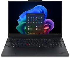 Lenovo ThinkPad E16 G4 Intel | Čierny | 16 " | IPS | WUXGA | 1920 x 1200 pikseli | Anti-glare | Intel Core Ultra 5 | 325 | 16 GB | SODIMM DDR5 | Solid-state drive capacity 512 GB | Intel Graphics | Windows 11 Pro | 802.11be | Bluetooth wersja 5.4 | Klawiatura (2