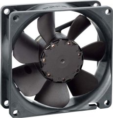 Papst EBM Papst 8412 NLE Axiallüfter 12 V/DC 33 m³/h (L x B x H) 80 x 80 x 25 mm (9292506263)