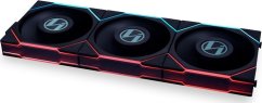 Lian Li Uni Fan TL LCD 120 RGB Reverse Blade 3-pack + Hub (12RTLLCD3B)