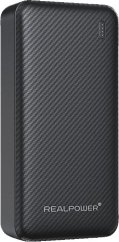 Realpower REALPOWER PB-20000 SSB 20.000mAh bateria stała Čierny