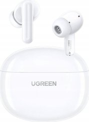 Ugreen Bezprzewodowe słuchawki dokanałowe TWS UGREEN HiTune T3C Bluetooth 5.4 IPX5 (biele)