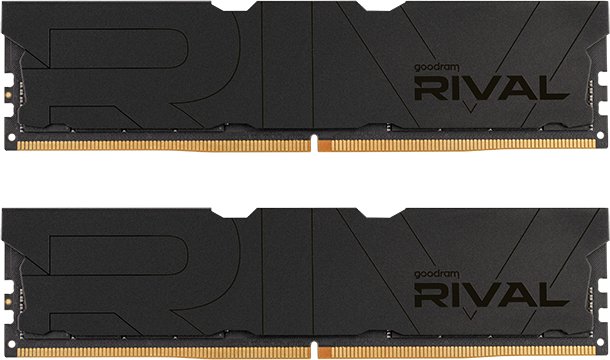 GoodRam Rival Deep Black, DDR4, 16 GB, 3600MHz, CL18 (GGDKD4-36VL18S/16GDC)