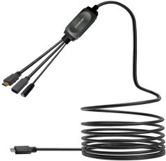 VivoLink USB-C HUB Cable with USB3.0 &