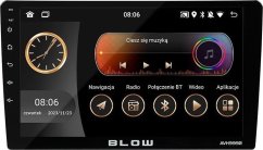 Blow Radio smochodowe AVH-9992 2DIN 9 cali Android/WiFi/GPS/CARPLAY