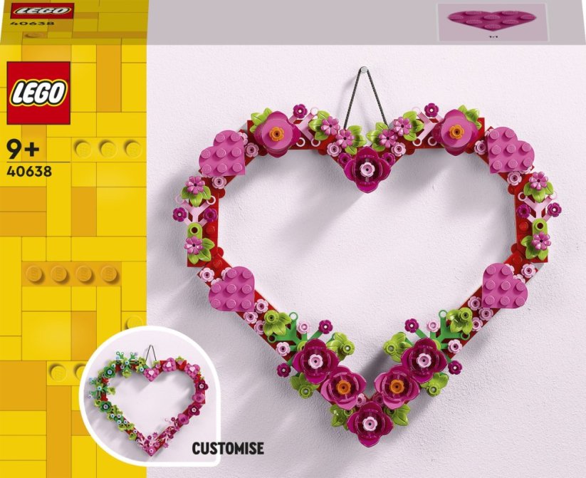 LEGO Exclusive Ozdoba w kształcie serca (40638)