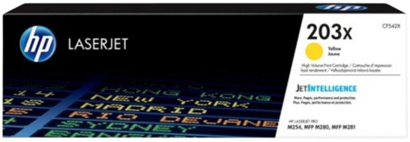 HP Extra Digital Spausdintuvo kasetė CF542X, geltona