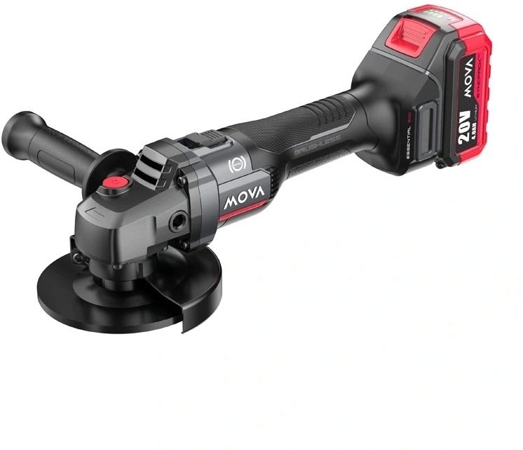 Mova Kątowa bezszczotkowa 20V 900W 125mm (bateria i Nabíjačka w Sadaie) (PG125K)