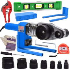 Geko Zgrzewarka na trubky PCV 16-63mm LCD (5)