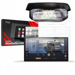 GrizzGlass Folia matná GrizzGlass CarDisplay Protection do Range Rover Sport 2022-2024 [2w1]