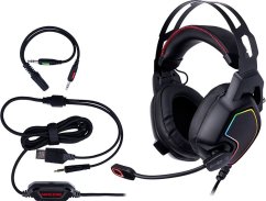 Tracer Gamezone Raptor V2 RGB Czarne (TRASLU46464)