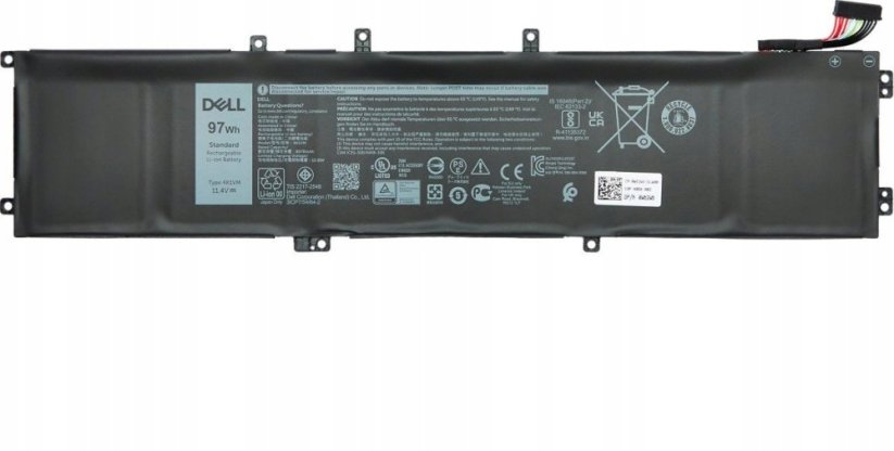 Dell 97Wh, 6 Cell, Lithium-ion, Typ 4K1VM (0W62W6)