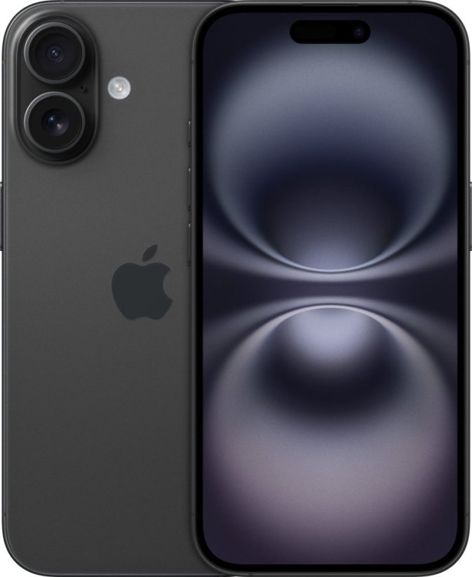 Apple iPhone 16 5G 8/128GB Čierny  (MYE73QL/A)