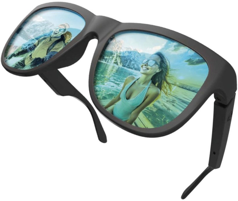 NoName Inteligentne slnečné okuliare z słuchawkami SBS Polarized 8018417437328 MHEARGLASSBTK
