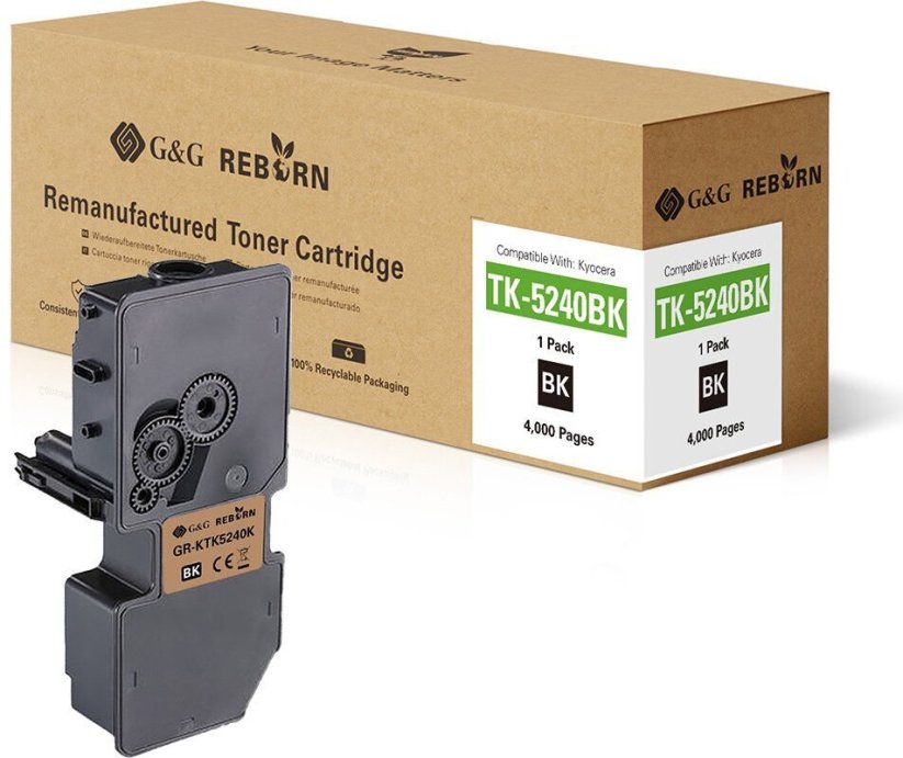 G&G Reborn-Toner kompatybilny z Kyocera TK-5240K (21304)