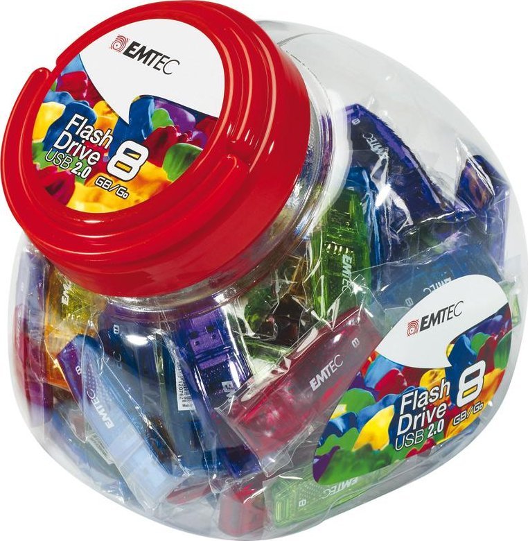 Emtec Emtec C410 Color Mix - Candy Jar 2.0 pamięć USB 32 GB USB Typu-A Wielobarwny