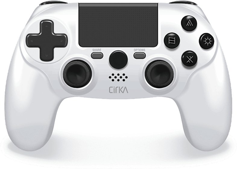 NoName Cirka NuForce Wireless Game Controller for PS4/PC/Mac (White)
