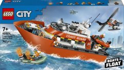 LEGO City Łódź ratunkowa i helikopter (60504)