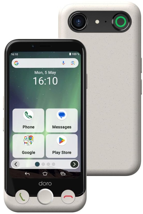 Doro Aurora A10 4/64GB Kremovy