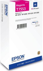 Epson Epson originln ink C13T75534N, T7553, XL, magenta, 4000str., 39ml, 1, ks, Epson WorkForce Pro WF-8590DWF