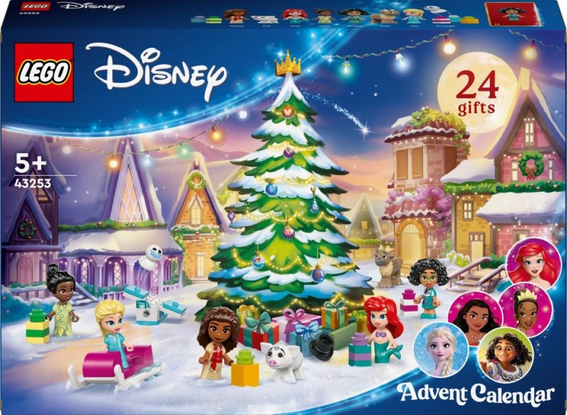 LEGO Disney Princess Kalendarz adwentowy na 2024 rok (43253)