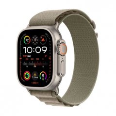 Apple Watch Ultra 2 GPS + Cellular 49mm Titanium Case Alpine Loop Large Zelený (MRF03WB/A)