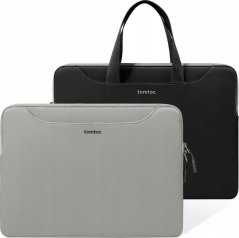 Tomtoc tomtoc Light-A21 Dual-color Slim Notebook Handbag, 13,5 Inch - Gray