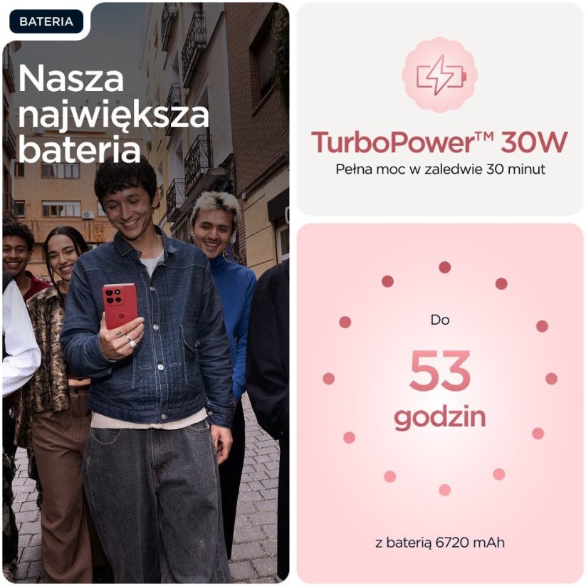 Motorola Moto G86 Power 5G 8GB 512GB  Rose