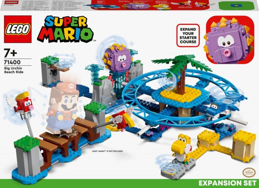 71400 Lego Super Mário – Plážová jazda s Big Urchinom