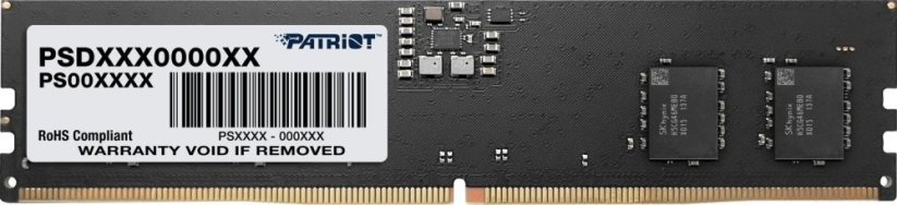 Patriot Signature, DDR5, 8 GB, 5600MHz, CL46 (PSD58G560081)