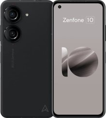 Asus Asus Zenfone 10 Midnight Black, 5.92 ", Super AMOLED, 1080 x 2400 pixels, Qualcomm SM8550, Snapdragon 8 Gen2, Internal RAM 8 GB, 128 GB, Dual SIM, Nano-SIM, 3G, 4G, 5G, Main camera 50+13 MP, Secondary camera 32 MP, Android, 13, 4300 mAh