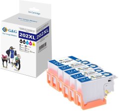 G&G Sada 5 Tonery do EPSON 202XL BK/C/M/Y + FotoBK