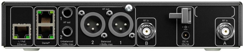 Sennheiser Sennheiser EW-DX EM 2 DANTE (Q1-9) - Drahtloser Audioempfanger fur drahtloses Mikrofonsystem - 470,2 - 550 MHz