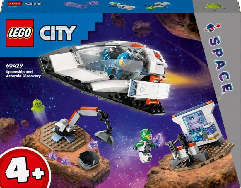 LEGO City Statek kosmiczny i odkrywanie asteroidy (60429)