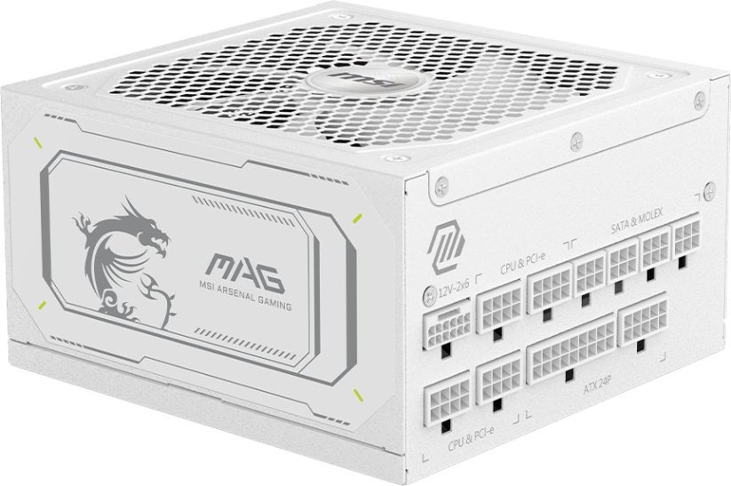 MSI MAG A1000GL PCIE5 White 1000W (306-7ZP9B51-CE0)