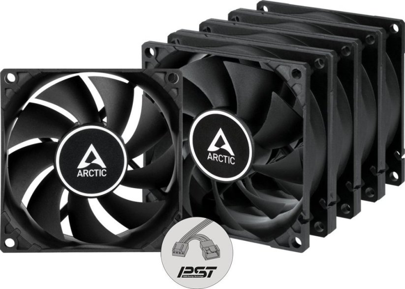 ARCTIC F8 PWM PST 5-pack (ACFAN00261A)