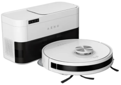 AENO Robot Cleaner w/Dust Collector white 2in1 4000pa 3200mAh battery