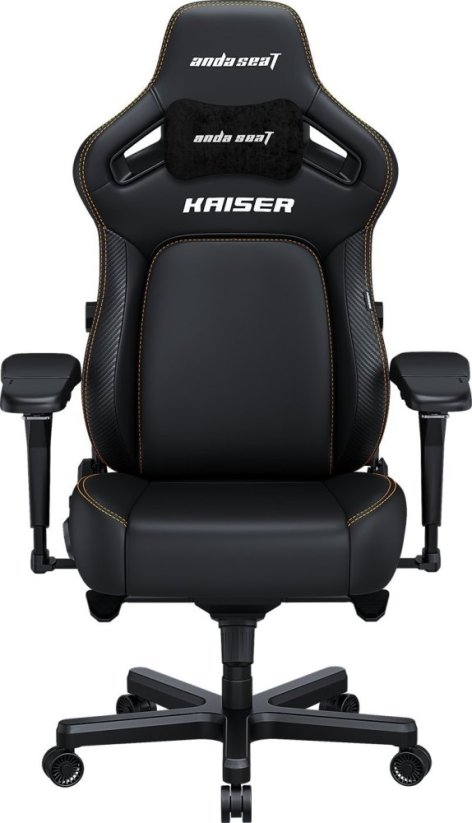 Anda Seat Kaiser 4 XL Skórzany Čierny