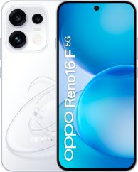 Oppo Reno16 F 5G 16,7 cm (6.57") Dual SIM Android 16.0 USB Type-C 8 GB 256 GB 6500 mAh Biely (110010237124)