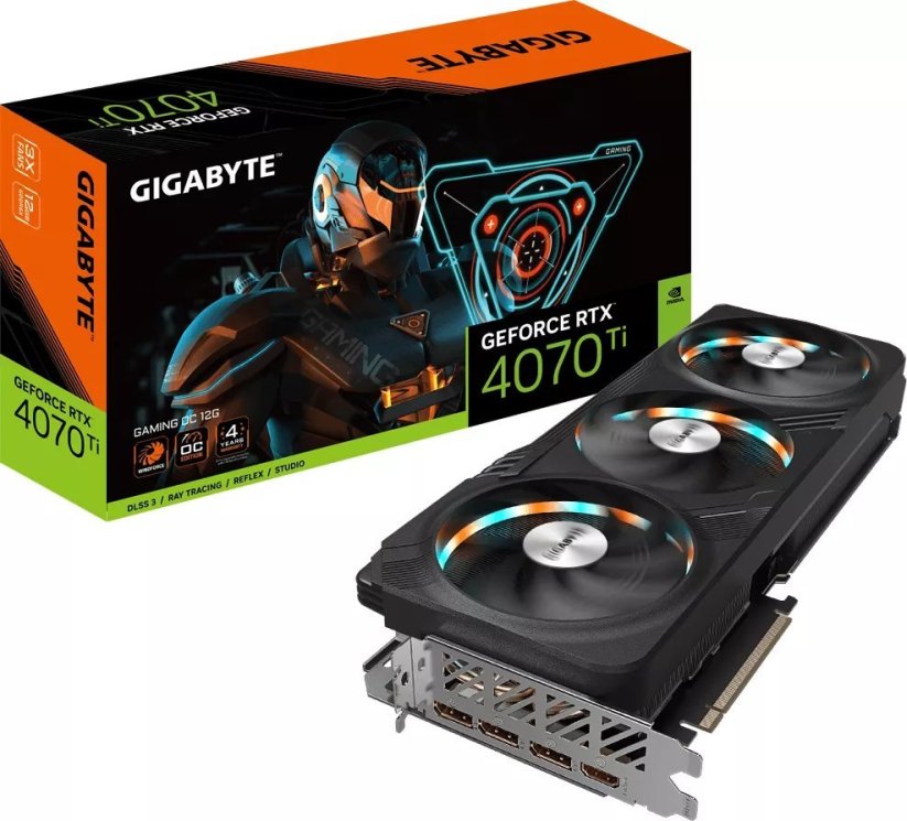 Gigabyte GeForce RTX 4070 Ti Gaming 12GB GDDR6X (GV-N407TGAMING-12GD)