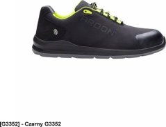 Ardon SOFTEX S1P G33 - lekkie Topánky Ochranné w sportowym stylu podnosek - čierno-Žltý G3352 42