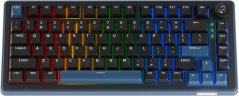 Ducky OK-M 75 Klawiatura gamingowa, 75%, z funkcją Hot-Swap, RGB, ANSI - KTT Baby Blue Switches (DKOKM2583-KYUSPDCOCH1)