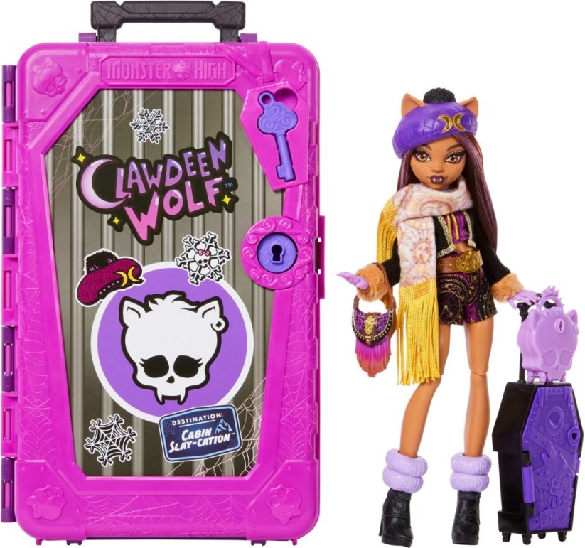 Mattel Monster High Straszysekrety Clawdeen Wolf  (JMG65)