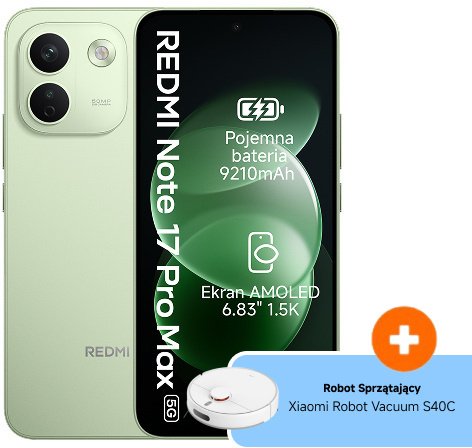 Xiaomi Redmi Note 17 Pro Max 5G 8+512GB Green