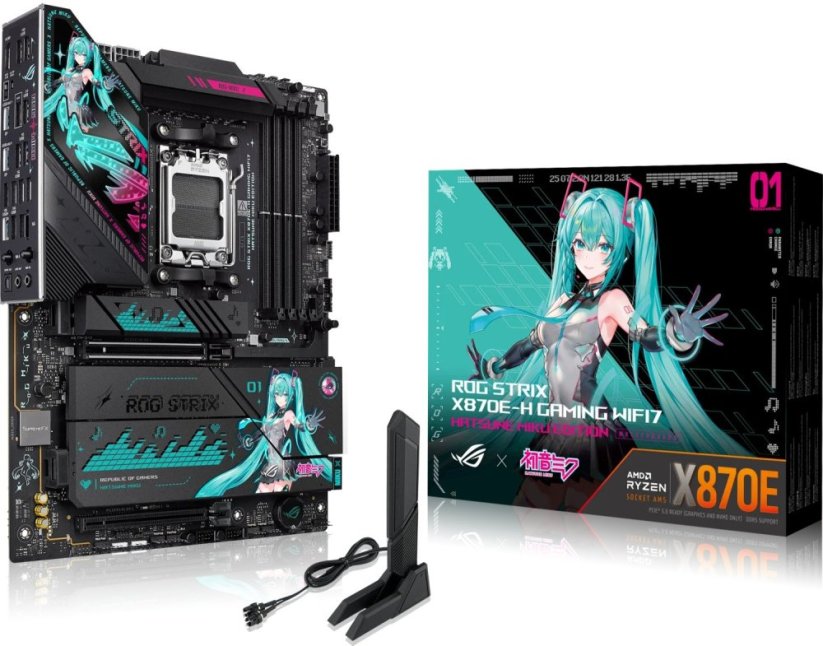 Asus ROG STRIX X870E-H GAMING WIFI7 HATSUNE MIKU EDITION