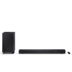 Sharp Sharp | 3.1.2 Dolby Atmos/DTS:X Soundbar with Wireless Subwoofer | HT-SBW53121(BK) | 550 W | Bluetooth | Black | Wireless connection