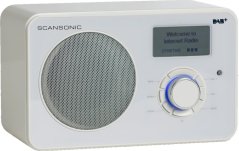 Scansonic SCANSONIC IN220BT FM/DAB+/INTERNET RADIO - HVID